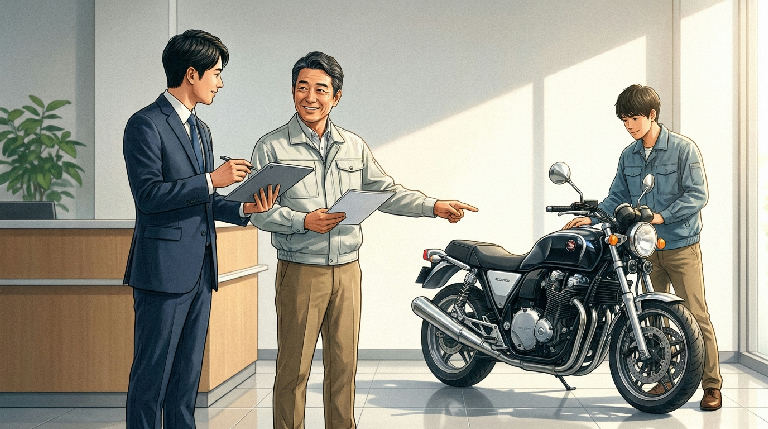 CTNバイク一括査定の評判は？最大10社からの見積もりがスマホ完結 関連の解説画像1