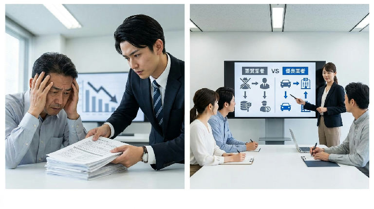 カーリースバック悪質業者の見分け方7チェック｜契約前に必ず確認 関連の解説画像2