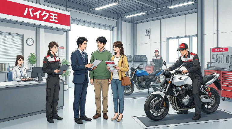 バイク王の評判は？業界最大手のバイク買取・全国出張査定無料の特徴を解説 関連の解説画像1
