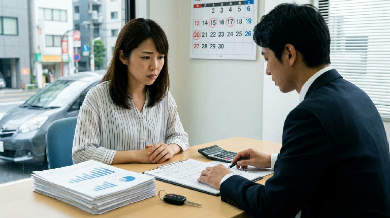 カーリースバックのリース料を滞納したら何が起きる？流れと回避策 関連の解説画像1